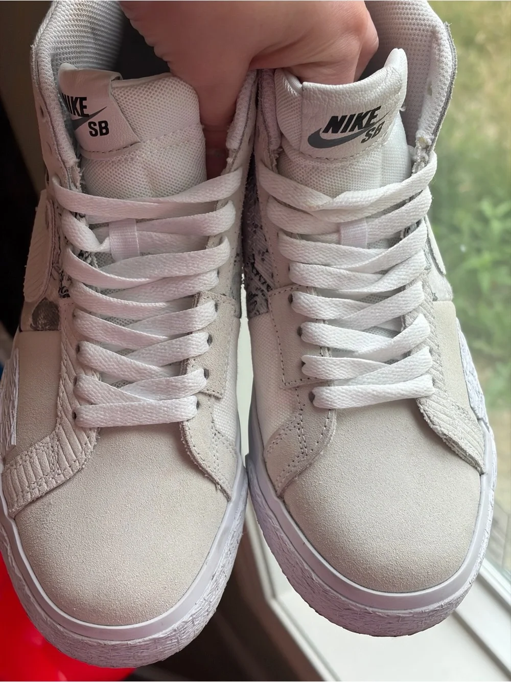 Nike SB Light Gray/White Skate Shoe Insole